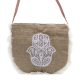 Fransentasche mit gedruckter Hamsa