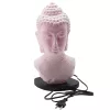 Buddha lámpa – repedezett hatás, rózsaszín– ovális talp