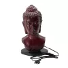 Buddha lámpa – repedezett hatás, láva– ovális talp