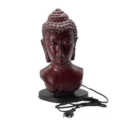 Buddha lámpa – repedezett hatás, láva– ovális talp