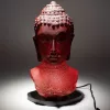 Buddha lámpa – repedezett hatás, láva– ovális talp