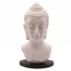 Buddha lámpa – repedezett hatás, lila– ovális talp