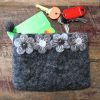 Filztasche (gemischt) – Blumen
