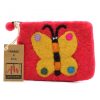 Filztasche (gemischt) – Schmetterling