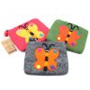 Filztasche (gemischt) – Schmetterling