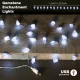 LED Fényfüzér Kristályokkal - Kőkvarc