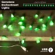 LED Fényfüzér Kristályokkal - Jade Kő