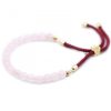 18K Vergoldetes Edelstein-Armband – Rosenquarz
