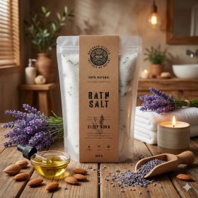   Greenman Levendula Epsom Fürdősó – Szép Álmokat (800g)