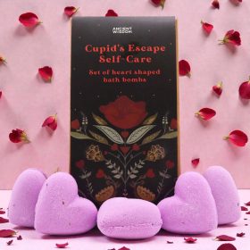 Gondoskodó Kupidó Pezsgő Szívecske Ajándékcsomag