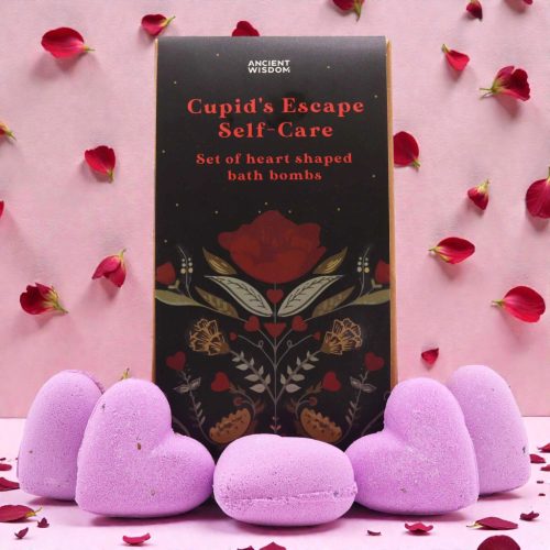 Gondoskodó Kupidó Pezsgő Szívecske Ajándékcsomag