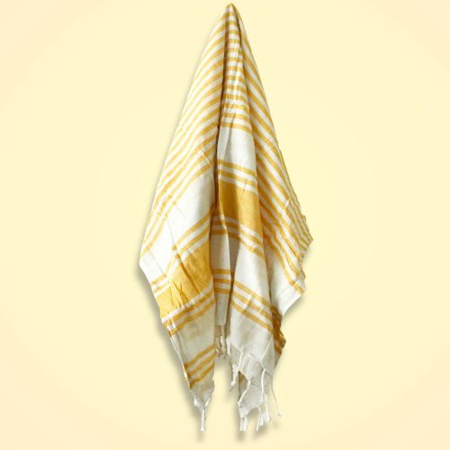 Hammam Spa Handtuch - Gelb - 90x170cm