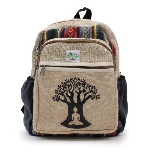 Kleiner Hanf Rucksack – Bodhi-Baum  