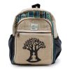 Kleiner Hanf Rucksack – Bodhi-Baum  