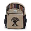 Großer Hanf Rucksack – Bodhi-Baum  