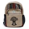 Großer Hanf Rucksack – Bodhi-Baum  