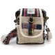 Crossbody-Tasche – Hanf/Baumwolle – Jhari-Stil  