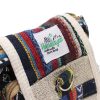 Crossbody-Tasche – Hanf/Baumwolle – Jhari-Stil  