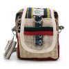 Crossbody-Tasche – Hanf/Baumwolle – Jhari-Stil  