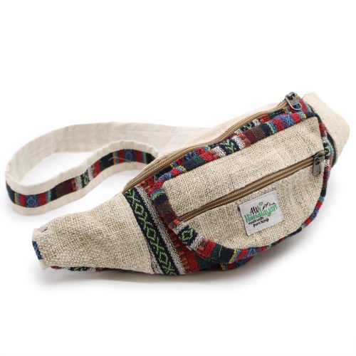 Gürteltasche – Hanf/Baumwolle  