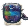 Batikmuster Hanf Crossbody-Tasche  