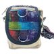 Batikmuster Hanf Crossbody-Tasche  