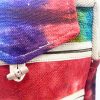 Batikmuster Hanf Umhängetasche – 2 Reißverschlüsse  