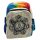 Batikmuster Hanf Rucksack – Mittel, 7 Chakren  
