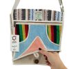 Hanf Laptop-Tasche – Dreiecke  