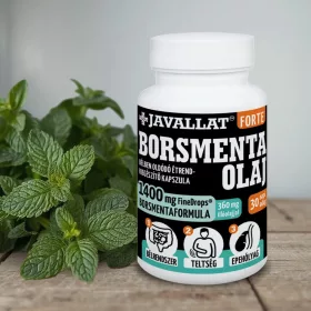Borsmenta olaj kapszula 60db -Javallat® Forte 