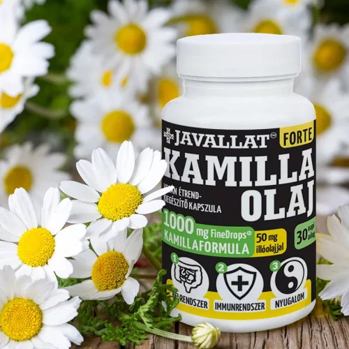 Kamilla olaj kapszula 60db -Javallat® Forte 