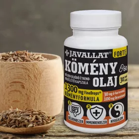 Kömény olaj kapszula 60db -Javallat® Forte 