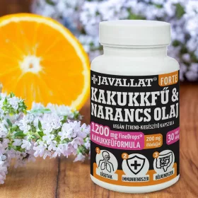 Kakukkfű & Narancs olaj kapszula 60db -Javallat® Forte 