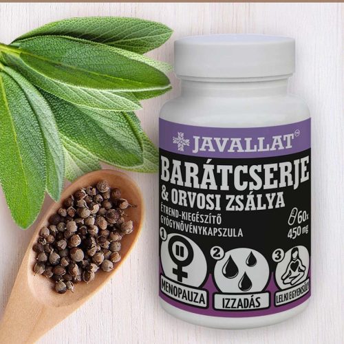 Barátcserje & Orvosi Zsálya 60db - JAVALLAT®