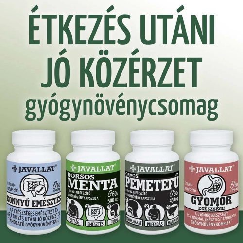 ÉTKEZÉS UTÁNI JÓ KÖZÉRZET CSOMAG