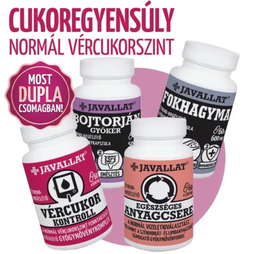 CUKOREGYENSÚLY DUPLA CSOMAG