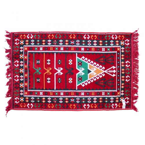 Kelim-Teppich 125 x 80 cm – Rot