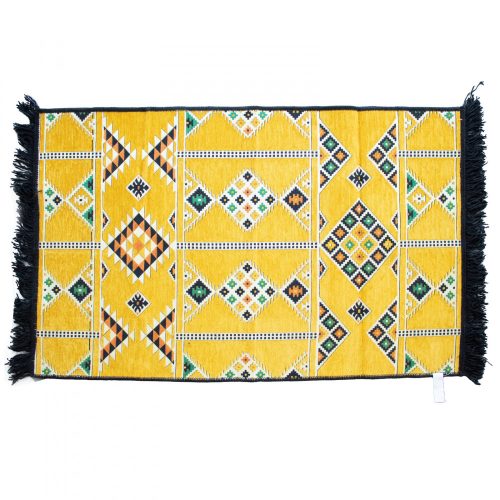 Kelim-Teppich 125 x 80 cm – Gelb