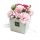 Seifenblume Bouquet- Rosa Rose und Nelke