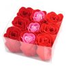 9 Stück Seifenblumen-Set - Rote Rosen