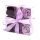 9 Stück Seifenblumen Set - Lavendelfarbene Rosen