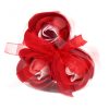 3 Stück Seifenblumen Set - Rote Rosen