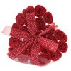 24 Stück Seifenblumen Set - Rote Rosen