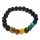 Lavastein-Armband – Buddha-Chakra
