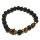 Lavastein-Armband – Hamsa und Tigeraugen