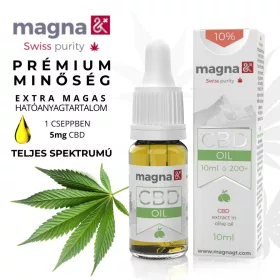 Magna G&T 10% CBD Olaj 1000mg | 10ml | Olíva olajban