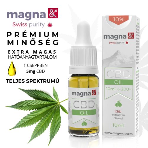 Magna G&T 10% CBD Öl 1000 mg | 10 ml | In Olivenöl