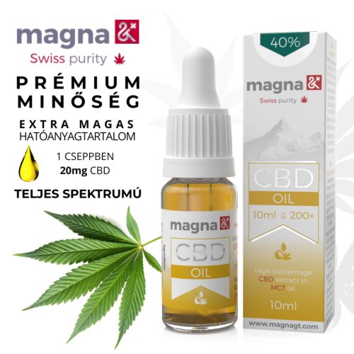 Magna G&T 40% CBD Öl 4000 mg | 10 ml | in MCT-Öl