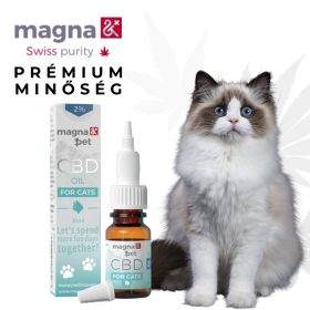 Magnapet 2% CBD Olaj macskáknak - Prémium minőség