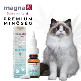 Magnapet 4% CBD Olaj macskáknak - Prémium minőség